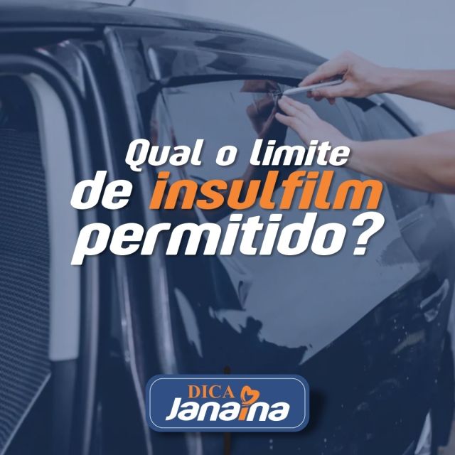 Se você quer deixar os vidros do seu veículo mais escuros, é bom ter atenção.Caso não conheça os limites determinados pela legislação, pode ter problemas.

A película para carros permitida por lei é a que apresenta transparência mínima de 75% no para-brisa, de 70% nos vidros laterais dianteiros e de 28% no restante dos vidros.

Caso a película não atenda as condições permitidas, o condutor receberá uma multa, 5 pontos na CNH e o veículo ficará retido até regularização.

#dica #dicadajana #exameteorico #vemprajanaína #cfcjanaina #cfc #detranrs #transitoseguro