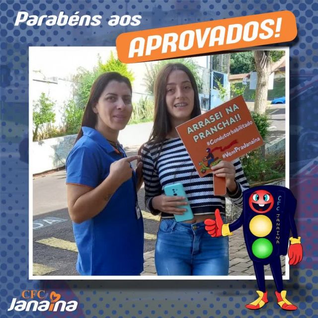 Tá todo mundo esperando pra ver os aprovados da semana, né? 😀Bora dar play!🚗💨 Parabéns, vocês mandaram muito bem. 👏👏😃

#aprovados #examepratico #vemprajanaína #cfcjanaina #cfc #detranrs #primeirahabilitação